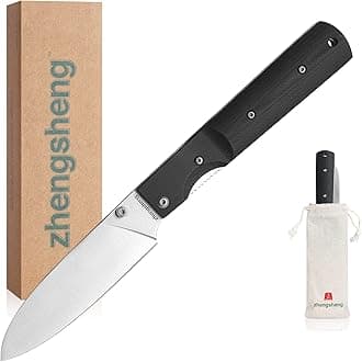 4.5" Folding Utility Knife 440A Stainless Steel Blade G10 Handle Pocket Foldable Fruit knife peeling knife for Outdoor Camping Activities