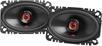 Club 6422F - 4 X 6", Two-way Component Speaker System (No Grill), Black