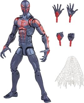 Hasbro Marvel Legends Series 15-cm-scale Action Figure Toy Spider-Man 2099, Includes Premium Design and 2 Accessories