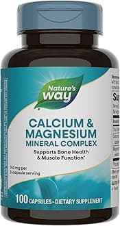 Natures Way Calcium + Magnesium 100 Capsules
