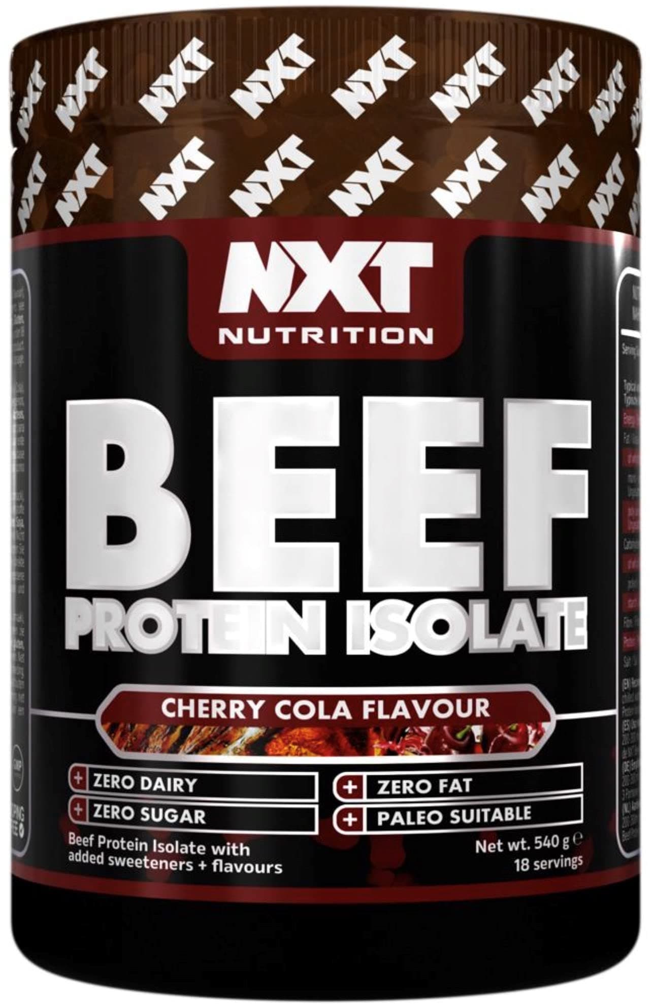 NXT Beef Protein Isolate Cherry Cola 540G 18 Servings
