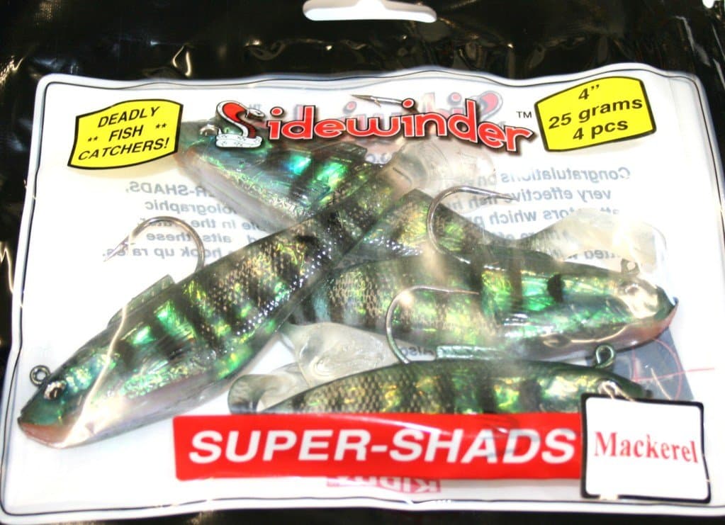 Sidewinder Super Holo Shads 4" 25g