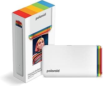 Polaroid Hi-Print - 2nd Generation Bluetooth Connected 2x3 Pocket Photo Dye-Sub Printer - White Printer Only (9128)