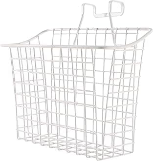 Spectrum Diversified Grid Over the Tank Magazine Holder, White