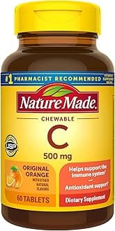 Nature MadeChewable Vitamin C (500mg, 60 Tablets)