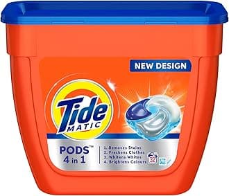Matic 4in1 PODs Detergent Pack 32 ct -for Top & Front load washing machine only