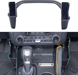 TOPINSTALL Center Console Gear Shift Organizer Console Shifter Storage Box Interior Accessories