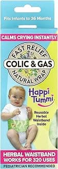 Happi Tummi Colic and Gas Relief Waistband (Green)