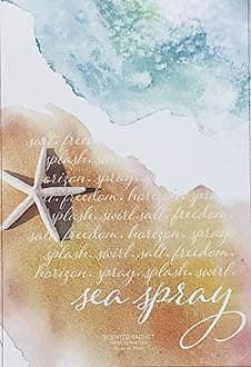 Expressive Scent Heritage Scent Pouches – Perfect Sea Spray Fragrance - Deodorizer for Drawers, Closets, Cars and Bathrooms – Long-Lasting Fresh Scent Sachets (6-Pack)