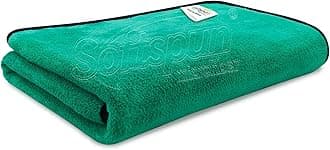 SOFTSPUN Microfiber Bath Towel 1Pc Parrot Green! Ultra Absorbent Super Soft & Lightweight Quick Drying for Men & Women Daily Use for Unisex.