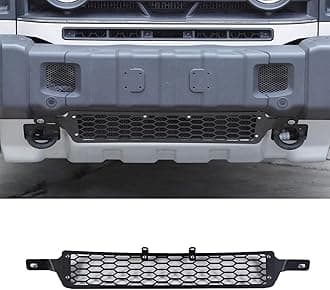 carbon steel Car Front bumper Lower Grille proof net Compatible with Compatible with Ineos Grenadier 2020-2026 Front Insect Net Car Screenning Grill Mesh Protection Cover Accessories (Black)