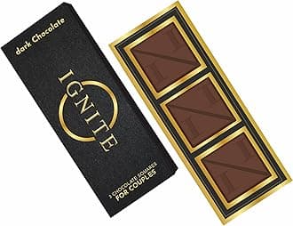MBDH Wellness Ignite Chocolate Bars (1 Box) | Luxurious Dark Chocolate For Uplifting Mood & Vitality | Ideal For Men & Women,Vegetarian & Gluten-Free Delight, 60 Gram
