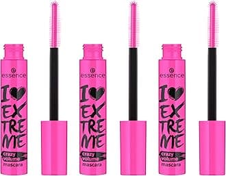 ESSENCE I love extreme - Mascara volume (Black, 3er Pack)