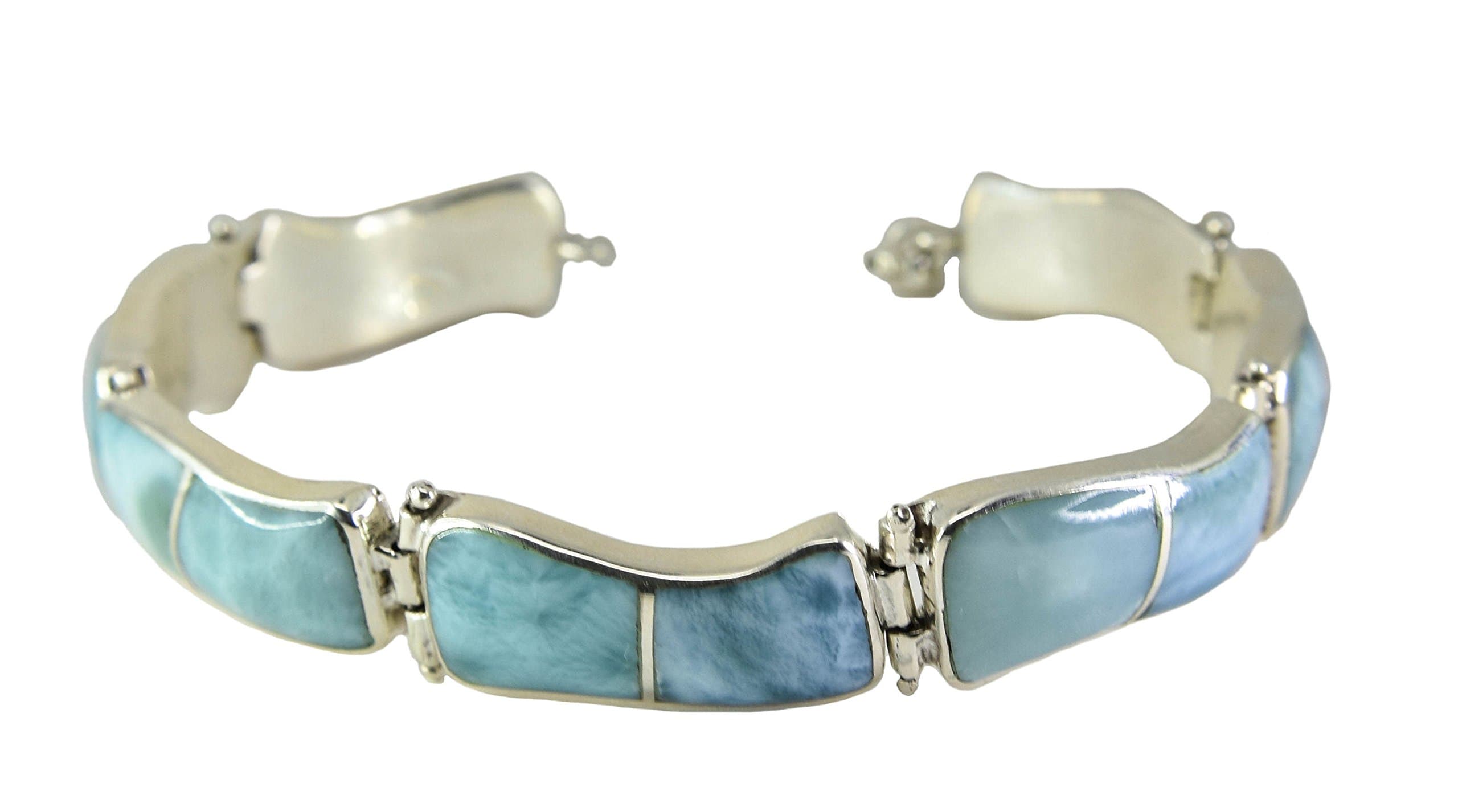 Paradise Stone Larimar baracelet Lattitia