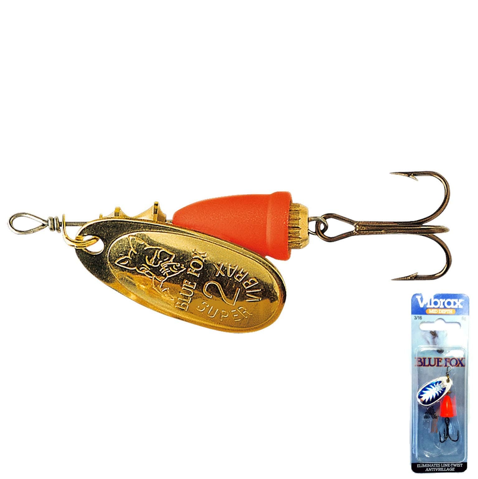 Blue FoxBlue Fox Classic Vibrax Spinner 7 16 Ounce