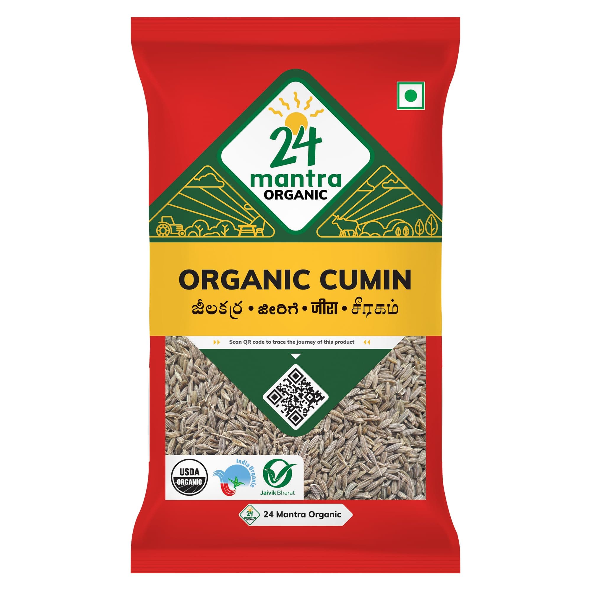 24 Mantra Organic Cumin 100g