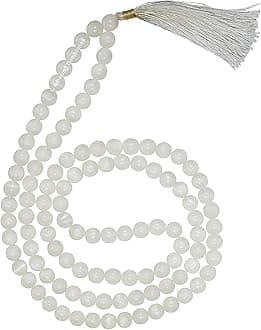 Japa Mala 108 Prayer Beads Necklace and Wrist Mala Bracelet for Meditation