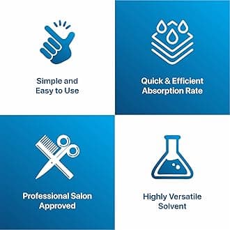 Lucemill 5 Litre (5 x 1L) Acetone 99.5% Pure High Strength Acrylic Nail Tip Polish Remover