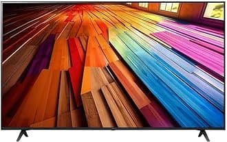 LG 55 Inch Uhd Ut80 4K Smart Tv Ai Magic Remote Hdr10 Webos24 2024 55Ut80006La.Amve Black