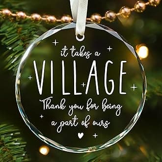 Babysitter Gift - Babysitter Thank You Gifts - Babysitter Goodbye Gift - Thank You Gifts for Family - Daycare Provider Goodbye Gifts, Daycare Provider Gifts - Daycare Appreciation Gift - Ornament