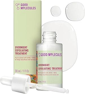 Good Molecules Overnight Exfoliating Treatment Serum - 1oz