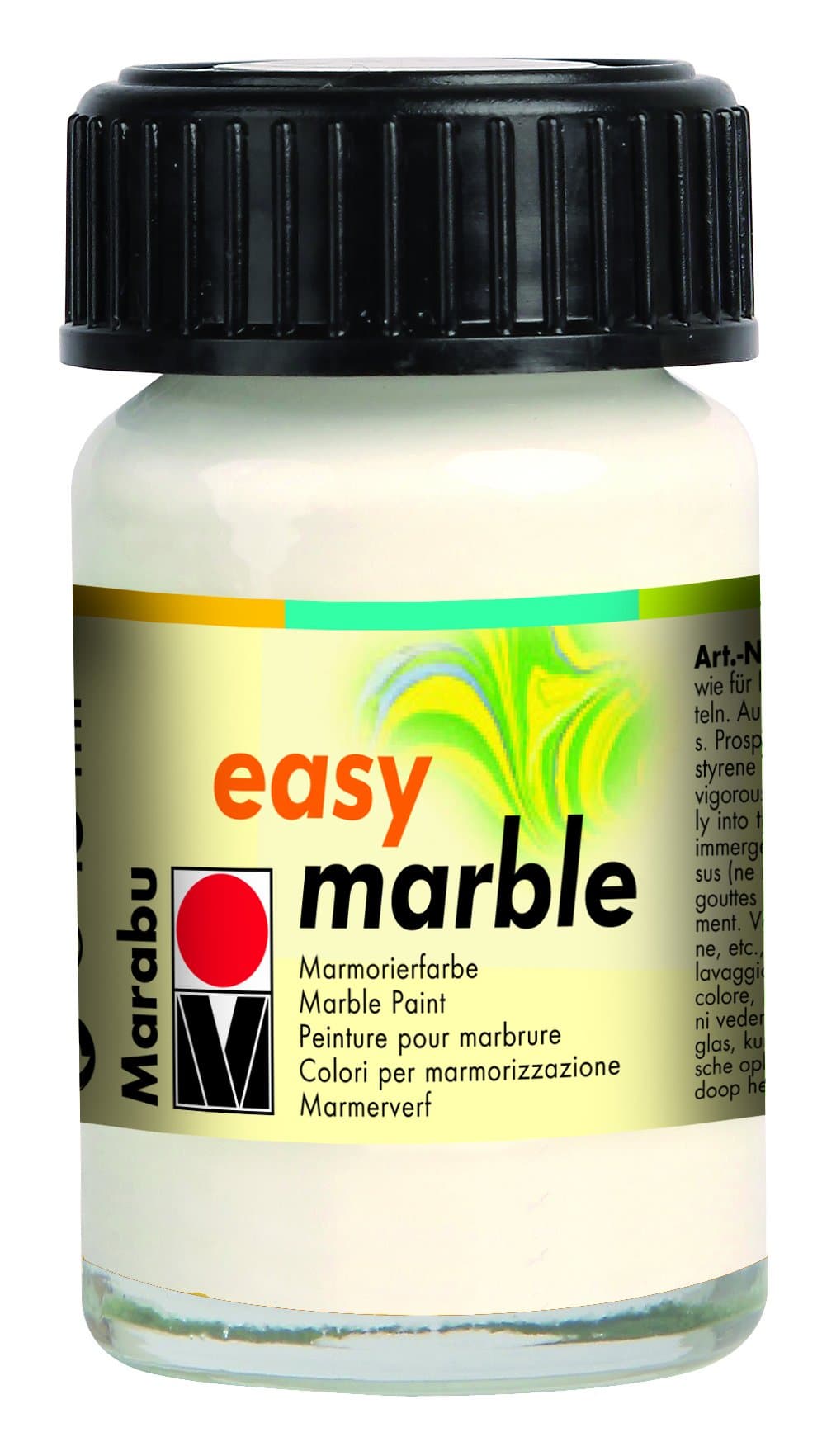101 15ml Easy Marble Paint, Crystal Clear