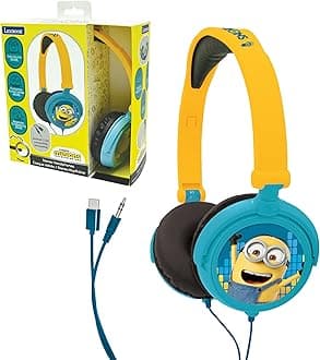 HP010DES Despicable Me Stereo On-Ear Headphones - Blue