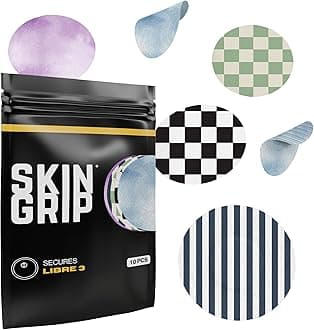 Freestyle Libre 3 Sensor Covers-Waterproof & Sweatproof Adhesive Patches for 10-15 Days (Not for Libre2), Pre-Cut CGM Sensors Cover, Compatible with Instinct Sensors- 20 Pack, Classic Pack