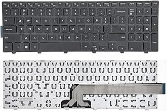 Laptop Keyboard for Dell Inspiron 15 3000 5000 3541 3542 3543 3551 3558 5542 5545 5547 5558 5559 Series (1Without Backlite)
