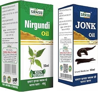 Sansu Jonk ka tel, Leech ka tel, 50ml With Nirgundi Oil 50ml Ayurvedic Natural