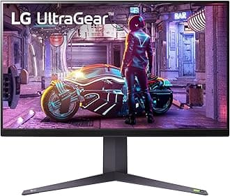 LG Ultragear FHD 32-Inch Gaming Monitor 32GN50R, VA 5ms (GtG) with HDR 10 Compatibility, NVIDIA G-SYNC, and AMD FreeSync Premium, 165Hz, Black