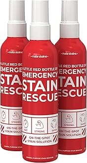 Emergency Stain Rescue Stain Remover Spray - Carpet Cleaner Spray - Wine & Coffee Stain Removal - 4 Fl Oz (Pack of 3)