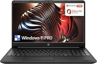 HP 15.6 Laptop Computer, Business Laptop 15 Inch HD, Intel Pentium Silver N5030 Quad Core, 16GB RAM, 1TB SSD, 1-Year Office 365, Windows 11 Pro Laptop, Ethernet Port, Numeric Keyboard, USB-C