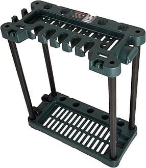 Stalwart Rolling Garden Fits 40 Tools Storage Rack Tower