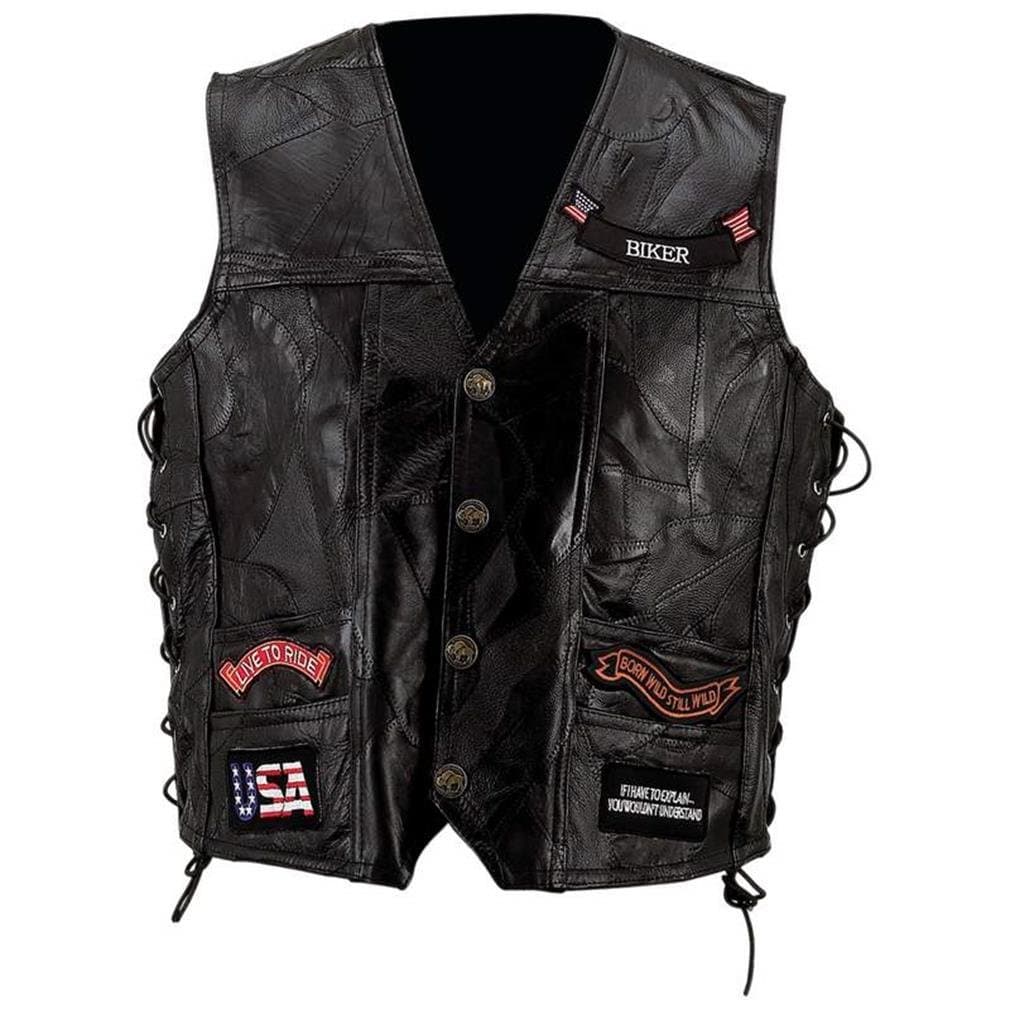 Genuine Buffalo Leather Vest