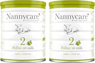 Nannycare Stage 2 Goat Milk Follow-On Baby Formula for 6-12 Months - Follow On Made from Full Cream. Nutritionally Tailored Nanny Care with Vitamin D - 900g (Pack of 2)
