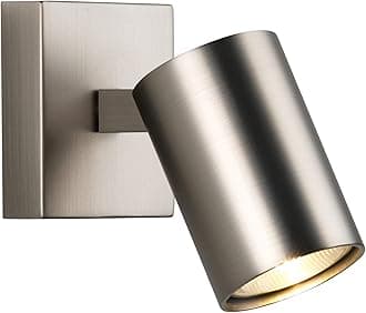 Astro Ascoli Single Dimmable Indoor Spotlight (Matt Nickel), GU10 Lamp, Designed in Britain - 1286015 - 3 Years Guarantee