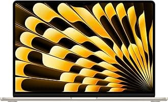 2025 MacBook Air 15-inch Laptop with M4 chip: Built for Apple Intelligence, 15.3-inch Liquid Retina Display, 16GB Unified Memory, 256GB SSD Storage, 12MP Center Stage Camera, Touch ID; Starlight