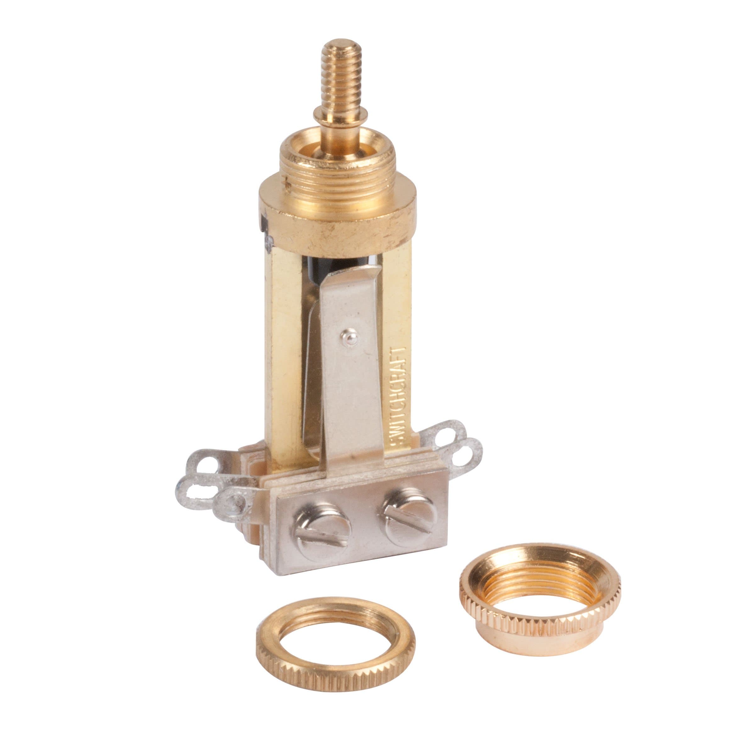 Switchcraft Toggle Switch, Tall, Gold