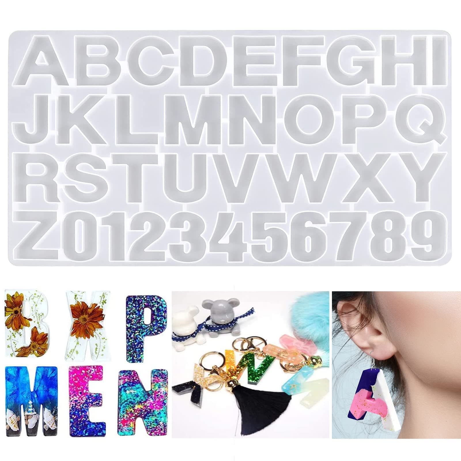 Alphabet Silicone Moulds