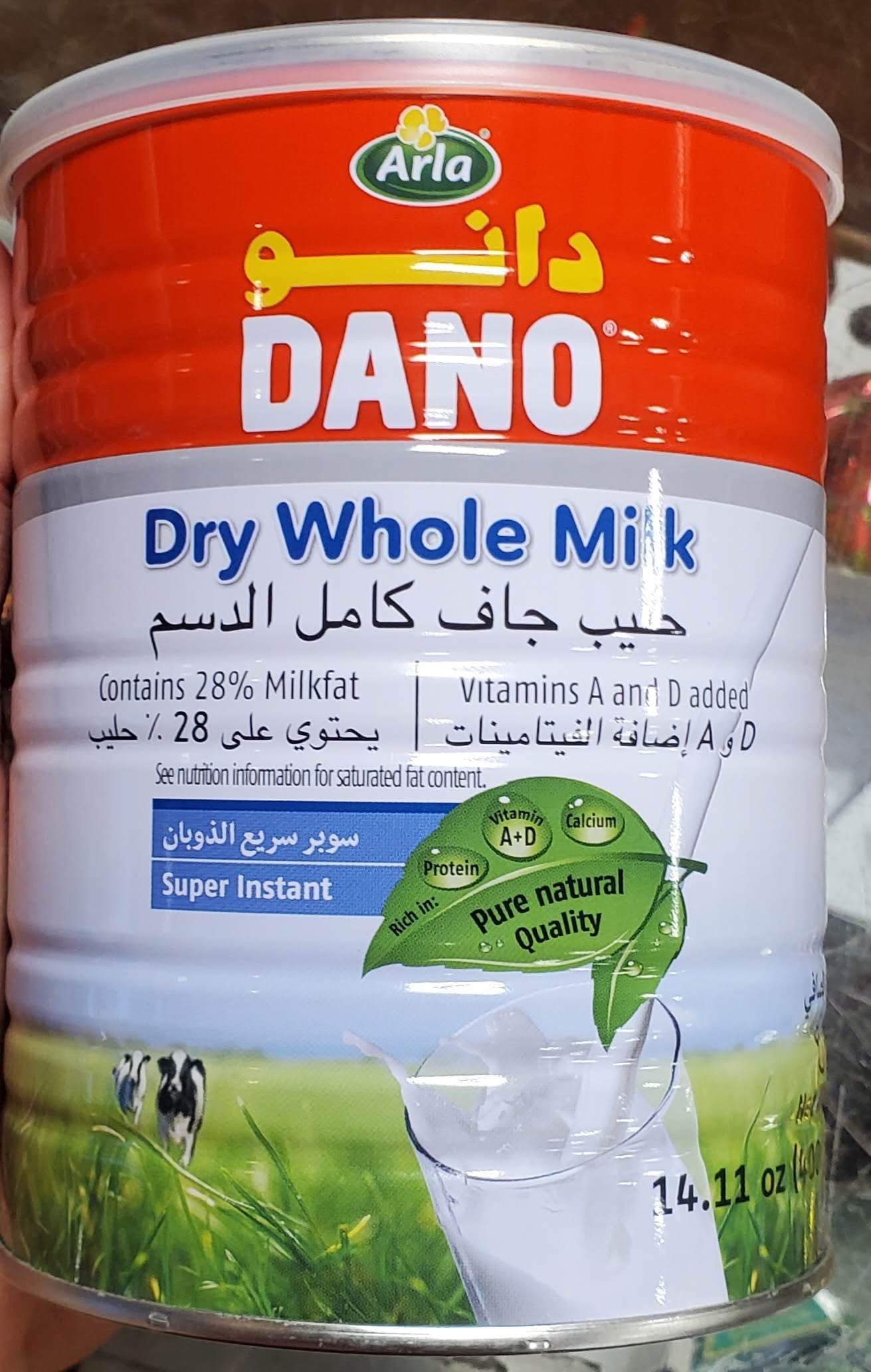 Dano Dry Whole Milk 400g