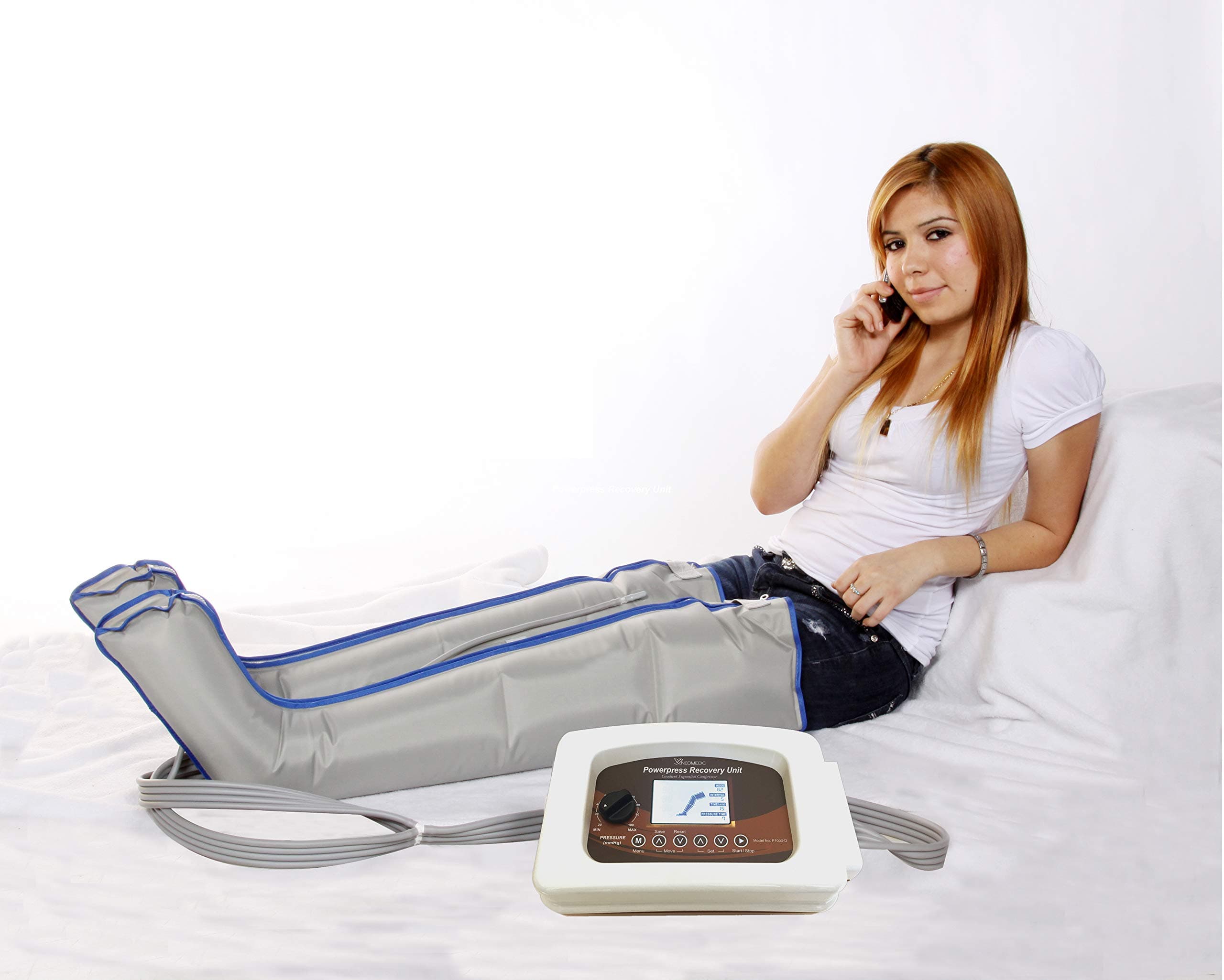 Digital All in One Compression Leg Massager Complete Set (Large Full)