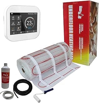 Electric Underfloor Heating kit 150w - 6.0m2 - White Smart WiFi Thermostat