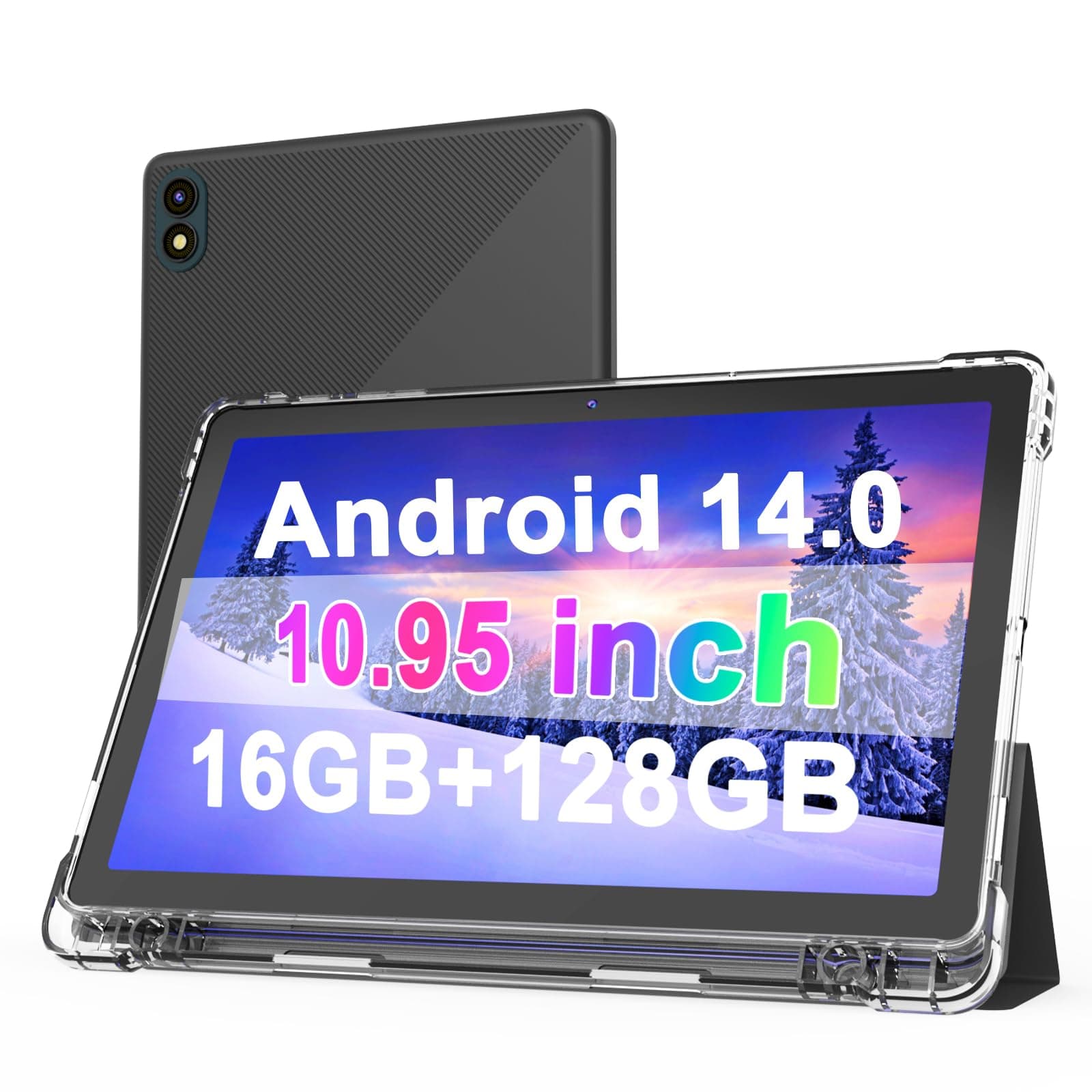 8 inch Android 11 Tablet, 2GB RAM+32GB ROM Tablet, Quad-Core 1.6Ghz Processor Tablet PC, 1280 * 800 IPS HD Display 4300mAh Battery, 2MP+5MP Dual Camera Tableta