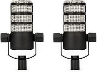 PodMic Broadcast-Grade Dynamic Microphone for Podcast Application, 2-Pack