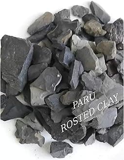 paru Indian Tasty Crunchy Edible Roasted Clay | Bhutdo | Khadi | Mitti | Butter Soil Manure | Roasted Nakumatt | Nakumatt Clay (Pack of 1kg)