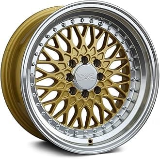 XXR WHEELS 536 16 X 8 BOLT PATERN 4-100/4-4.5, Offset: 20 Hyper Gold/ML 73.1mm Hub bore