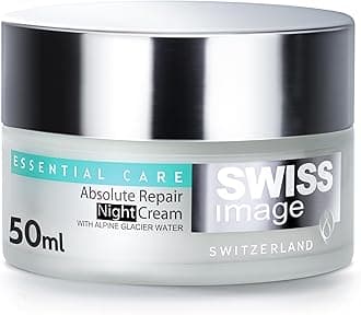 SWISSIMAGE Essential Care - Absolute Repair Night Cream - Natural and Effective Ingredients - Parabens, SLE/SLES, and Phthalates-free - 50ml