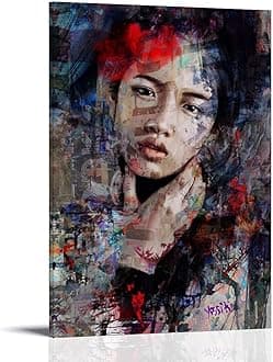 GPWDIEJB Yossi Kotler PaintingPoster Canvas Art Oil Painting Wall Painter Home Music Album Celebrity Painting Classical Decorative Wall ArtFrame-style-3008x12inch(20x30cm)