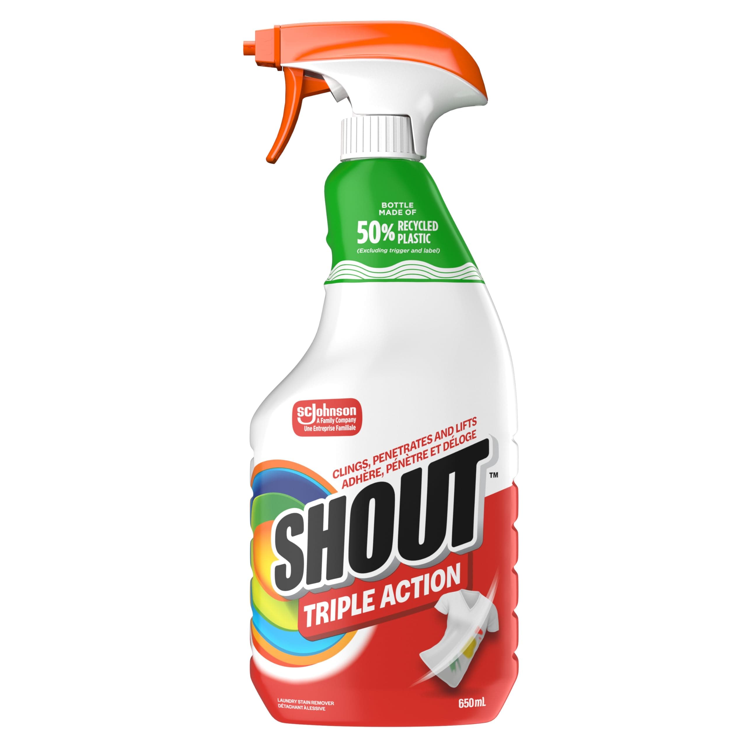 Stn Remv Shout 650ml